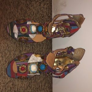 Colorful apple bottoms